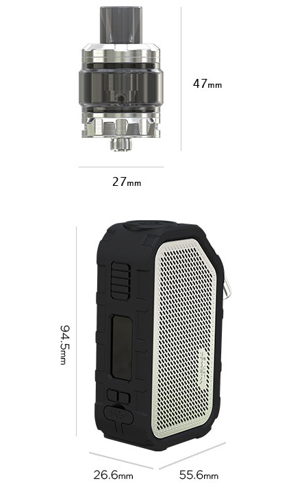 Malý a výkonný Grip Wismec ACTIVE TC80W Grip Wismec ACTIVE TC80W