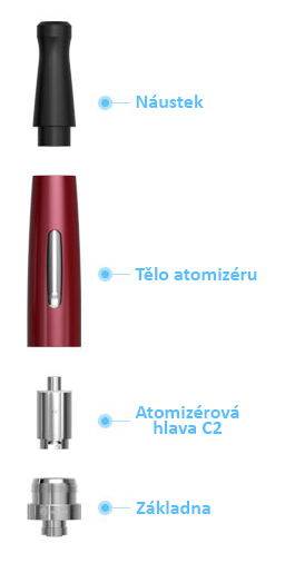 elektronická cigareta eCom-C elektronická cigareta eCom-C
