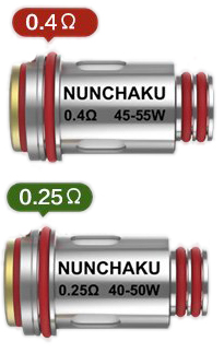 Grip Uwell Nunchaku žhavící hlava 0,4 a 0,25