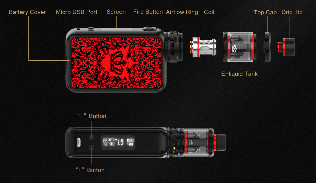 Grip Uwell Crown 4 Grip Uwell Crown 4
