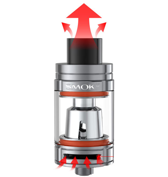 Přívod vzduchu clearomizeru Smoktech tfv8 Big Baby