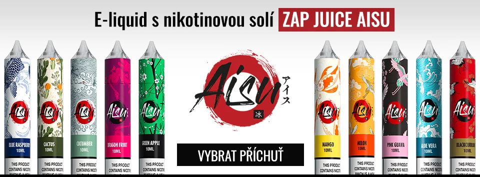 E-liquid ZAP! Juice Aisu Nic SALT - nikotinová sůl