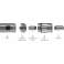 Joyetech eGo ONE Mega V2 elektronick&aacute; cigareta 2300mAh, b&iacute;l&aacute;, 1ks