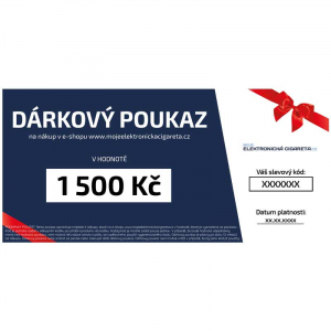 Dárkový poukaz na 1500kč