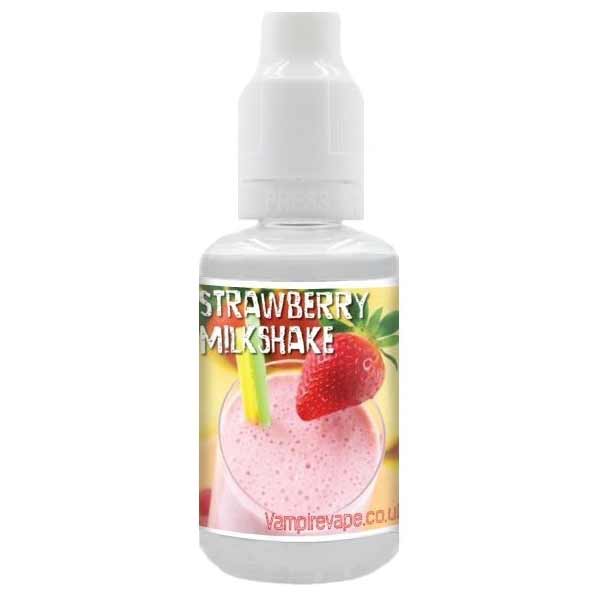 vampire vape strawberry milkshake flavour concentrate Příchuť Vampire Vape 30ml, jahodový milkshake (Strawberry Milkshake)