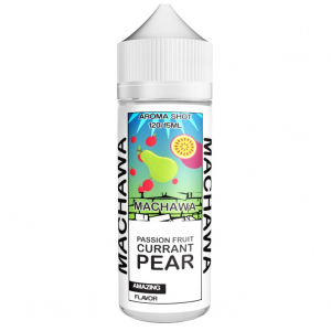 Příchuť MACHAWA Shake and Vape Passion Fruit, Currant and Pear - Marakuja, rybíz, hruška (15 ml)