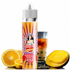 Příchuť PJ Empire Slushy Queen Thai Chai Boba On The Roxx - Thajský čaj, vanilka, mango, pomeranč, mandarinka