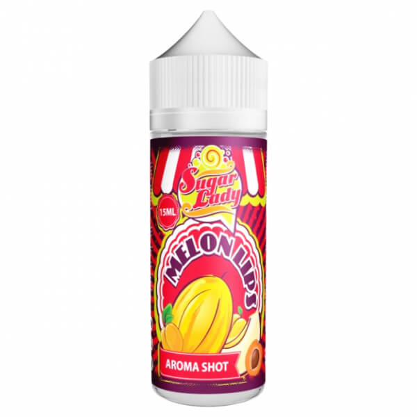 Příchuť SUGAR LADY Shake and Vape Melon Lips - Vodní meloun, kiwi (15 ml)