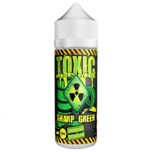 Příchuť TOXIC Shake and Vape Sharp Green - Kaktus, banán, kiwi (15 ml)