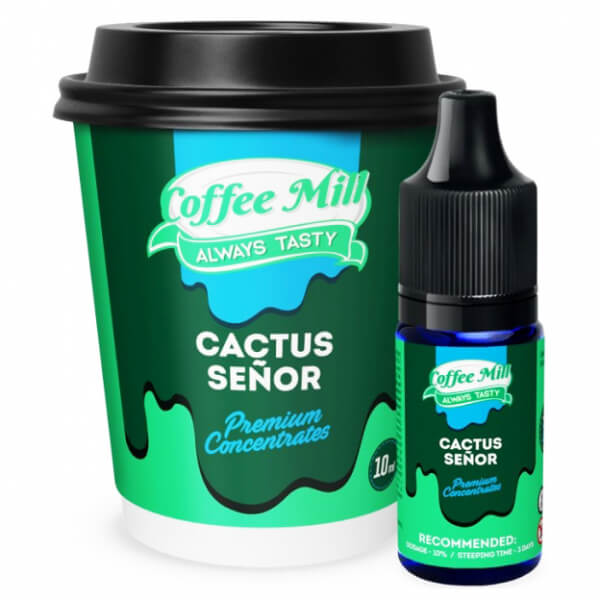 Př&iacute;chuť Coffee Mill 10ml Cactus Seňor