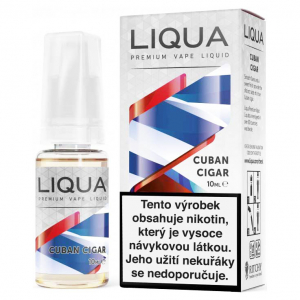 E-liquid LIQUA Elements Cuban Tobacco - Kubánský doutník (10 ml)