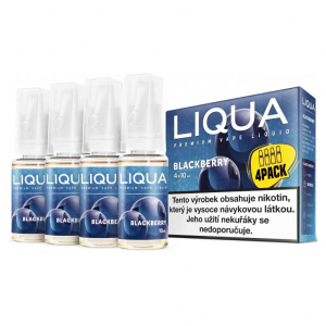 E-liquid LIQUA Elements Blackberry - Ostružina (4x10ml)