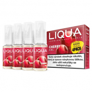 E-liquid LIQUA Elements Cherry - Třešeň (4x10ml)