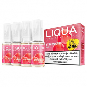 E-liquid LIQUA Elements Strawberry - Jahoda (4x10ml)