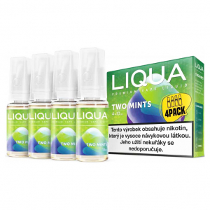 E-liquid LIQUA Elements Two Mints - Máta, mentol (4x10ml)
