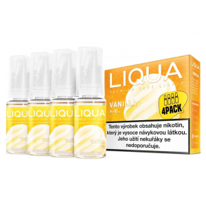 E-liquid LIQUA Elements Vanilla - Vanilka (4x10ml)