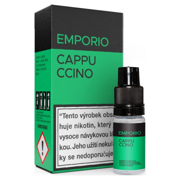 E-liquid Emporio Cappuccino - Kapuč&iacute;no (10 ml)