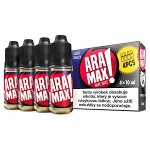 E-liquid Aramax Classic Tobacco, 4x10ml