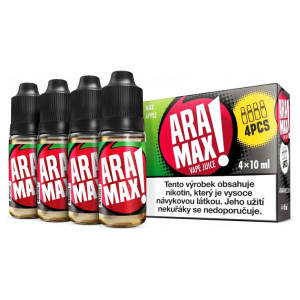 E-liquid Aramax Max Apple - Jablko (4x10ml)
