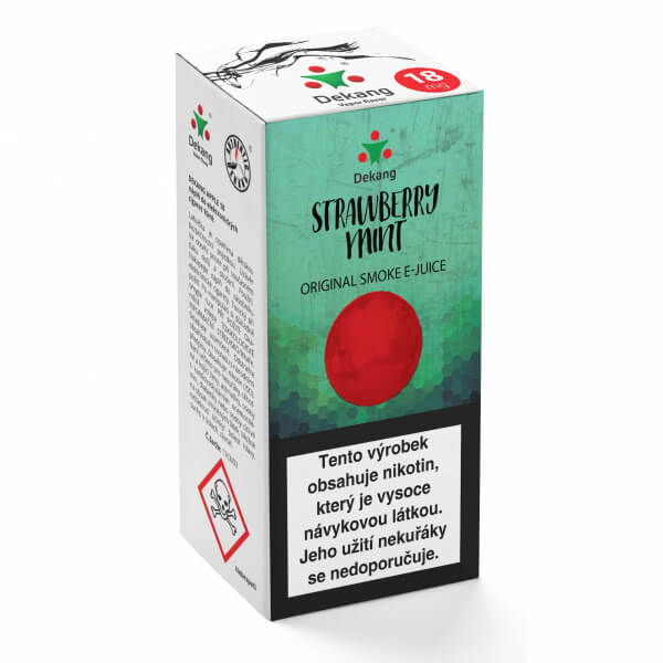 E-liquid Dekang Strawberry Mint - Jahoda s mátou (10 ml) E-liquid Dekang Strawberry Mint - Jahoda s mátou (10 ml)