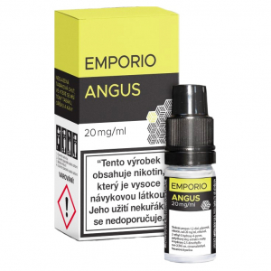 E-liquid Emporio SALT Angus (tabák, oříšek a káva)
