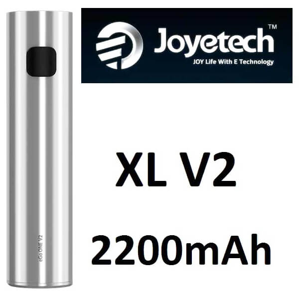 Plow Blow Overcoat Joyetech eGo ONE XL V2 baterie 2200mAh, stříbrná