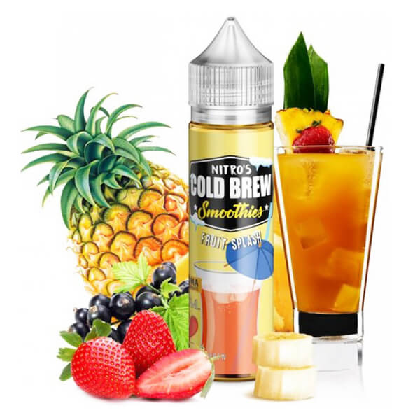Příchuť Nitros Cold Brew Fruit Splash - Ovocný smoothie nápoj (20ml) - S&V