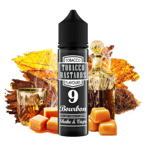 Příchuť Flavormonks Tobacco Bastards No.09 Bourbon - tabák, burbon, whiskey, karamel (20 ml)
