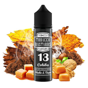 Příchuť Flavormonks Tobacco Bastards No.13 Cohiba - tabák, ořechy, karamel, burbon (20 ml)
