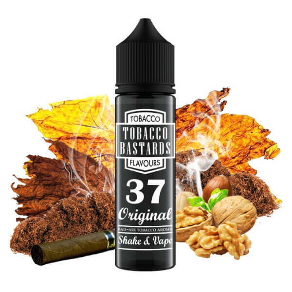 Příchuť Flavormonks Tobacco Bastards No.37 Original - tabák s pečenými ořechy (20 ml)