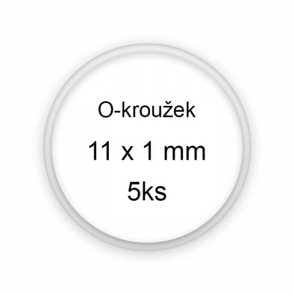 Sada těsnění, o-kroužky, 11x1mm 5ks