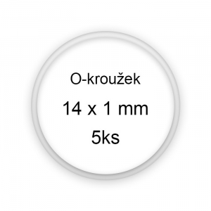 Sada těsnění, o-kroužky, 14x1mm 5ks