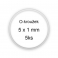 Sada těsněn&iacute;, o-kroužky, 5x1mm 5ks