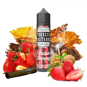 Příchuť Flavormonks Tobacco Bastards Strawberry Tobacco - jahoda a tabák (20ml)