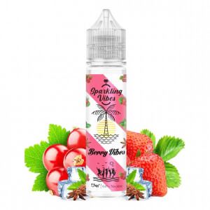 Příchuť Sparkling Vibes Berry Vibes - Chladivé červené plody