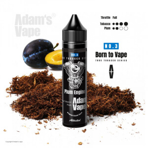 Příchuť Adam's Vape Plum Engine - Tabák se švestkou