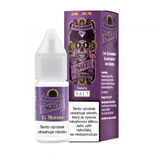 E-liquid Juice Sauz SALT Over The Border El Morado - Černý rybíz, ostružina a anýz (10 ml)