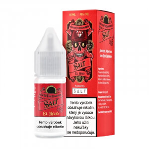 E-liquid Juice Sauz SALT Over The Border El Rojo - Anýz, mentol a červené bobule (10 ml)