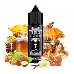 Příchuť Flavormonks Tobacco Bastards No.07 Salted Caramel - slaný karamel a tabák (20 ml)