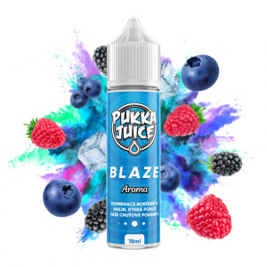 Příchuť Pukka Juice Blaze - Bobulovité plody s ledem