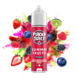 Příchuť Pukka Juice Summer Fruits - Bobulovitá směs s limetkou