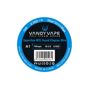 Vandy Vape Superfine MTL Fused Clapton odporový drát KA1 (30GA *2 + 38GA) 3m