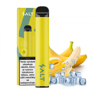 Salt Switch Banana Ice jednorázová elektronická cigareta (Ledový banán)
