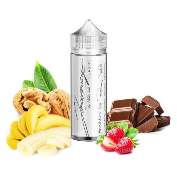 Př&iacute;chuť AEON Journey Classic Breakfast by Peppe Dalo - Čokol&aacute;da, ban&aacute;n, jahoda, ořech (24 ml)