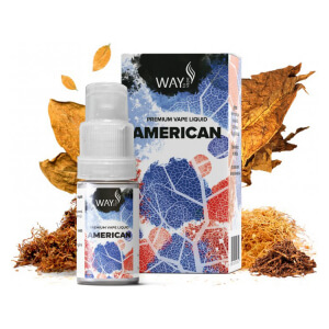 E-liquid Way To Vape American (Americký tabák)