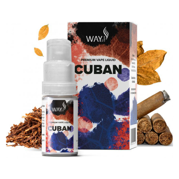 E-liquid Way To Vape Cuban - Kubánský doutník (10 ml)