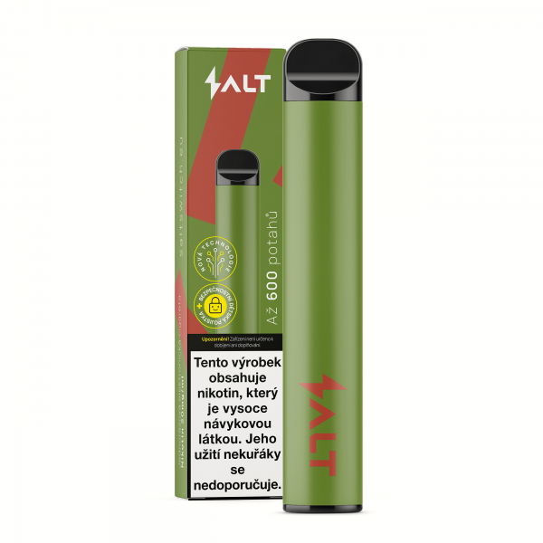 Salt Switch Guava Kiwi Strawberry jednorázová elektronická cigareta (Guava, kiwi, jahoda)