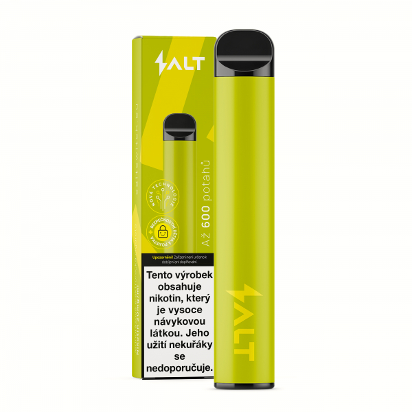 Salt Switch Apple Cantaloupe jednorázová elektronická cigareta (Jablko a žlutý meloun)