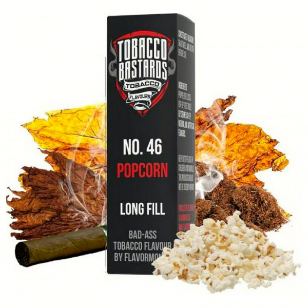 Příchuť Flavormonks Tobacco Bastards No.46 Popcorn - Tabák s popcornem (20 ml)