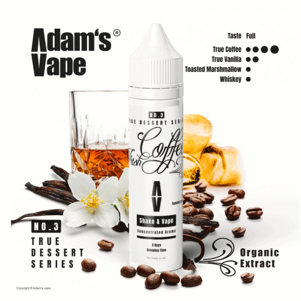 Příchuť Adam's Vape Irish Coffee - Irská káva